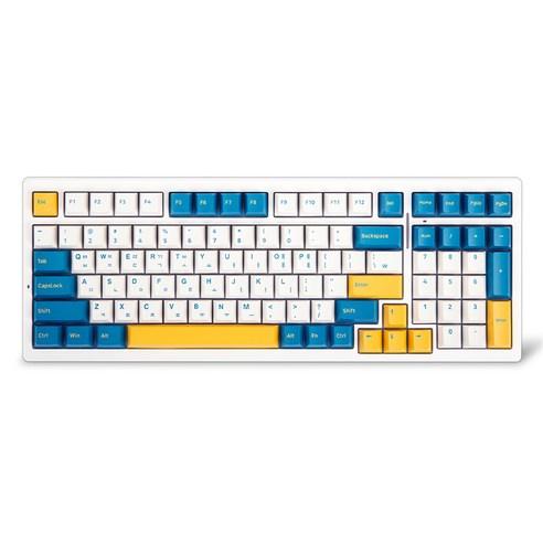 씽크웨이 VGN 99배열 오로라 아이스크림 유무선 기계식 키보드 - 무선키보드 | 쿠팡