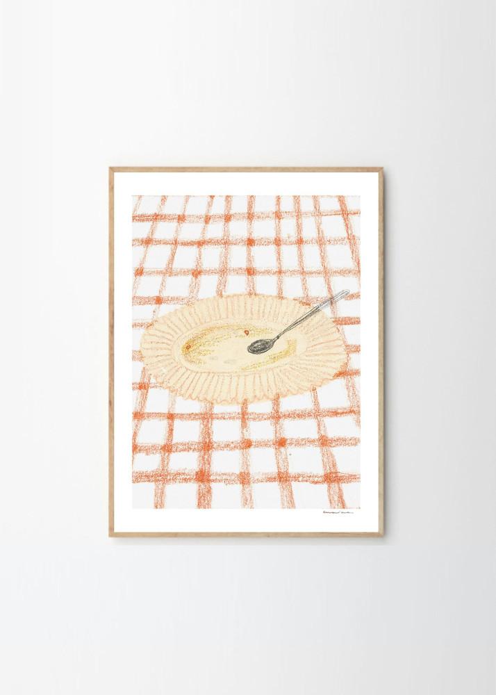 [프리지아트] 더포스터클럽, Plato Hondo, 30x40cm MARINA GARCÍA FERNÁNDEZ