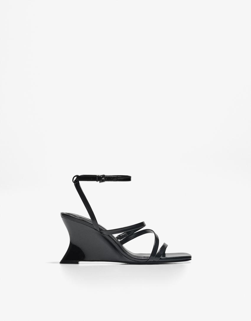Wedge heeled sandals