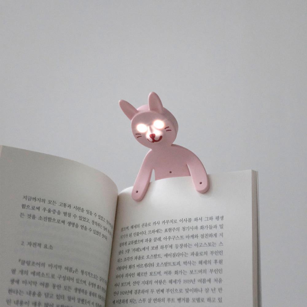 동물 북라이트 책갈피 북스토퍼 북마크 Animal Book Light Bookmark