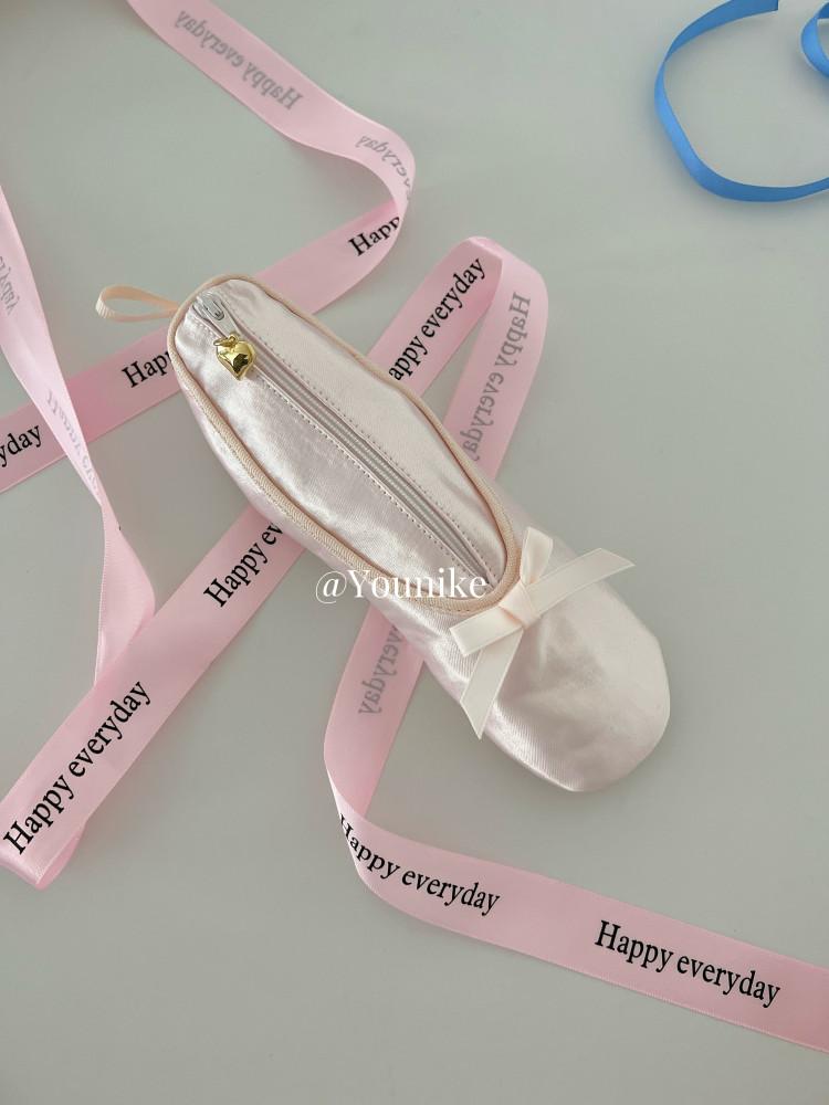 핑크 발레토슈즈 파우치 화장품 메이크업 멀티 예쁜 여성 주얼리 필통