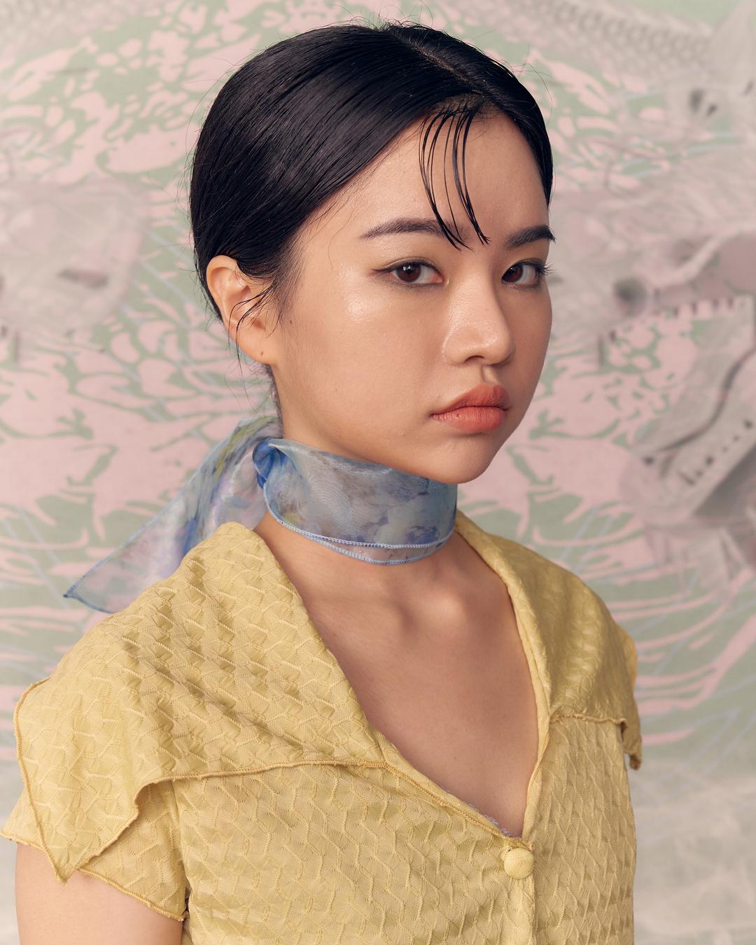 美愛桃源 Square Flowery Scarf (6color)