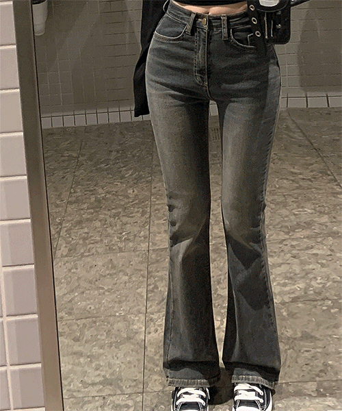 파스텔타임 💜NEW컬러 추가/6만장 돌파💜[MADE]탄탄 진청 세미 부츠컷 하이웨스트 pt(하객룩/데이트룩/데일리룩/소개팅룩/개강룩)