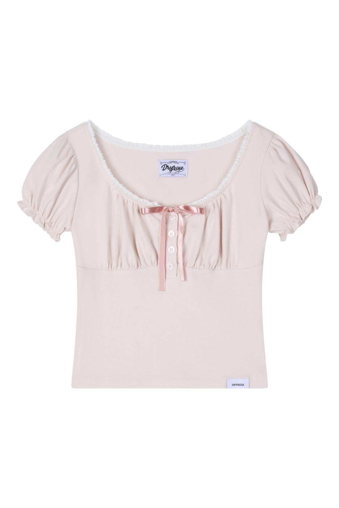 [Pre-order] DOROTHY SHIRRING TOP (PINK) 6/16~ 결제순 발송예정