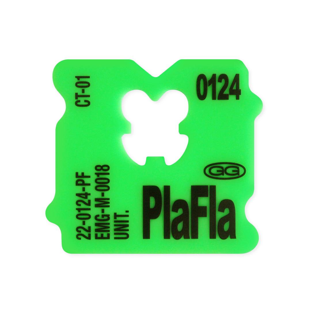 PlaFla Bread Clip 06 Neon Green