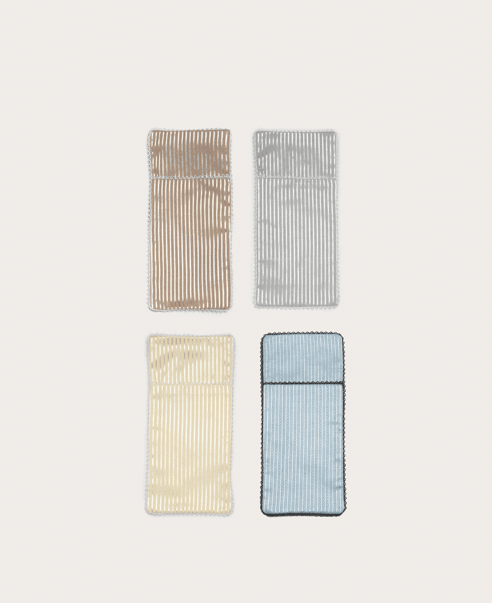 Gohar World - Cutlery Pouches, Opaline (4 Colors)