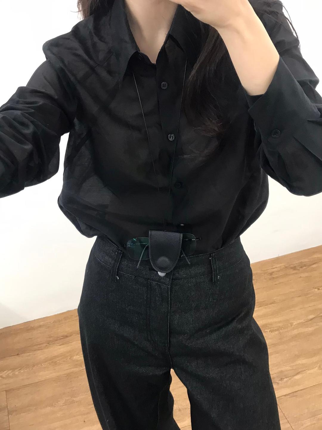 glee see-through bl (black)