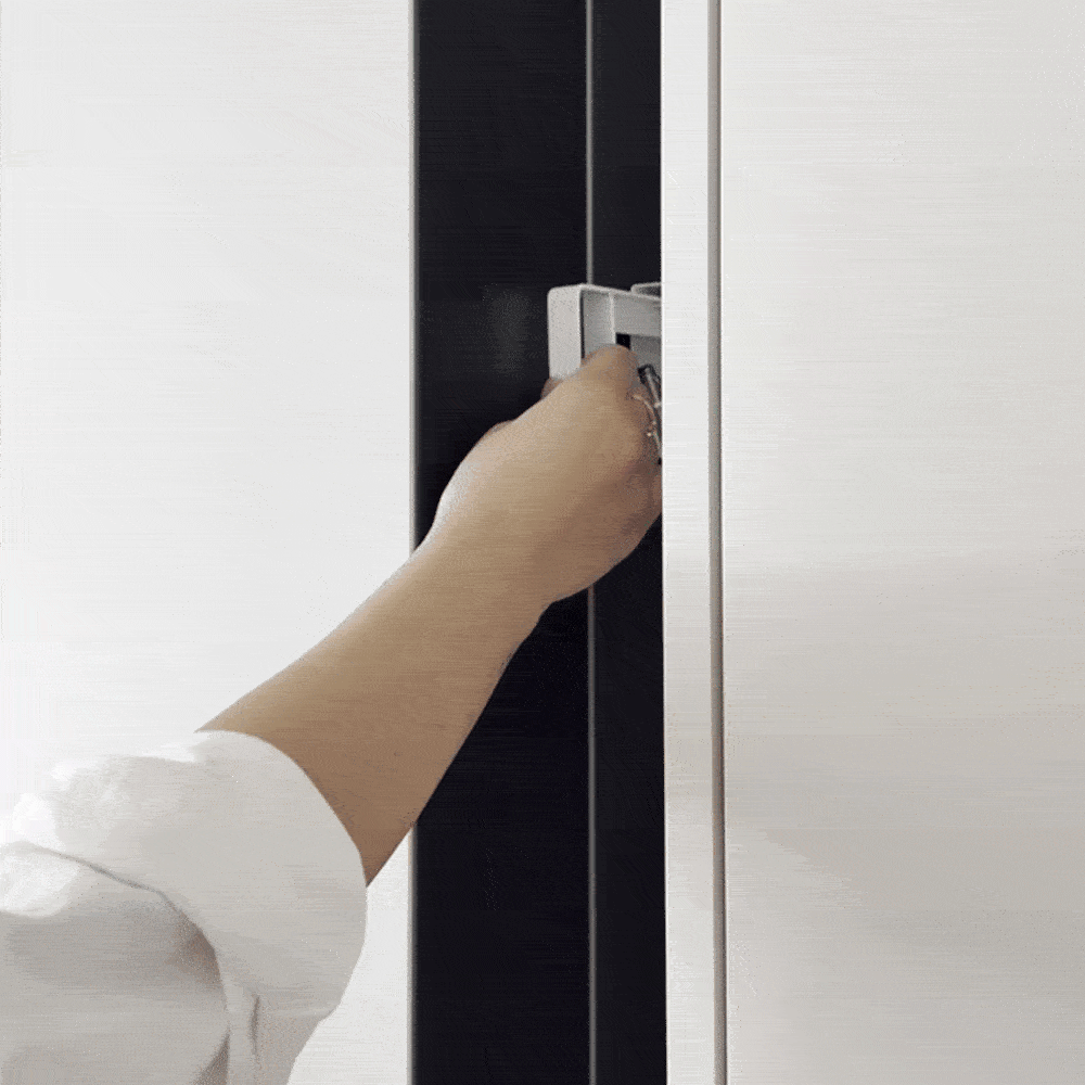 틈새 슬라이딩 자석후크