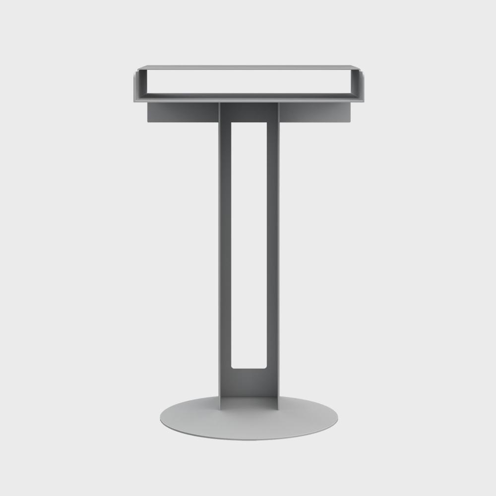 Meta Side Table, Light Grey