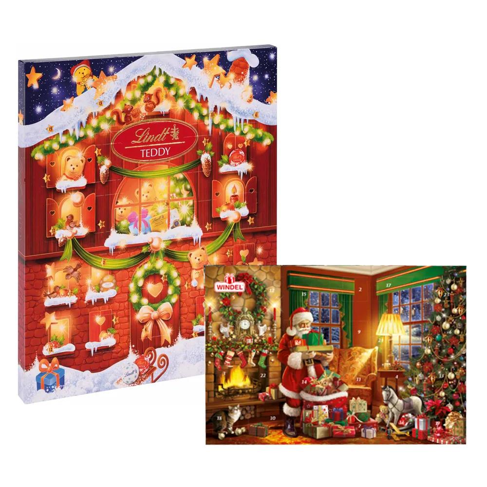 1+1 크리스마스 어드벤트 캘린더 빈델 맥시 170g  + 린트 테디 128g | 상품 상세 | 크로켓