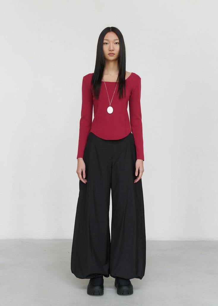 BALLOON BANDING PANTS (2 COLORS)