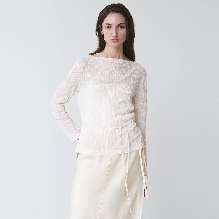 Crease Jersey Top SW5SE108_2color