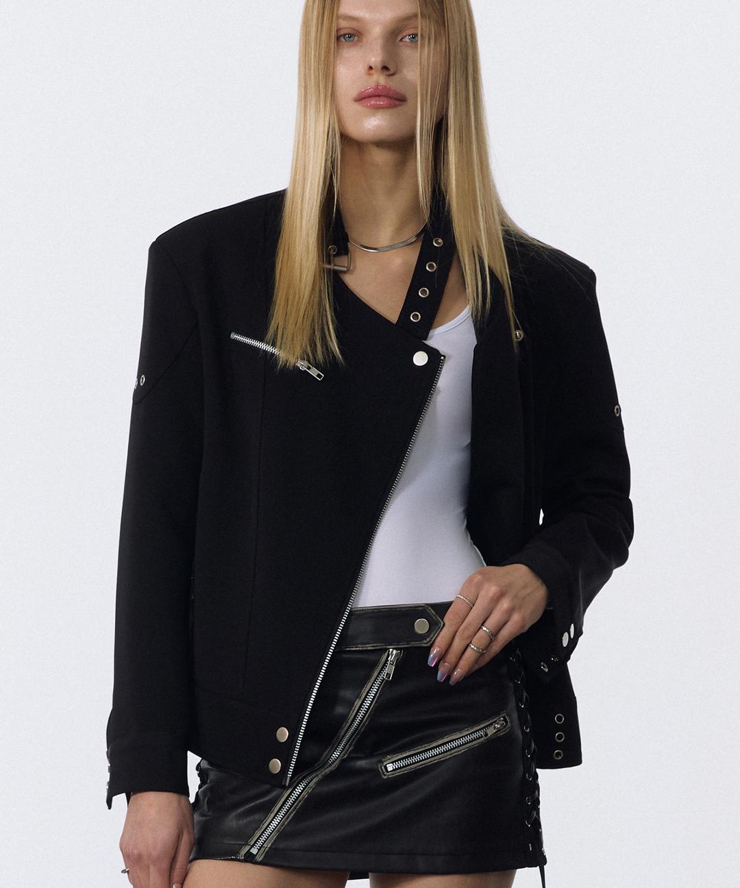 Chocker Rider Jacket (BLACK)