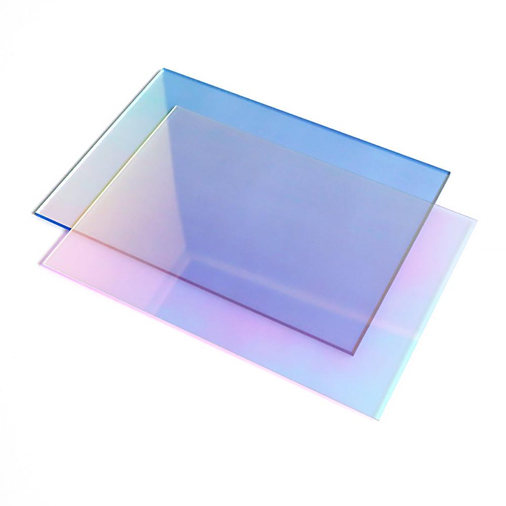 홀로그램아크릴(1.8T) 오로라 미니아크릴 소형 장비 맞춤 재단 아크릴 원판