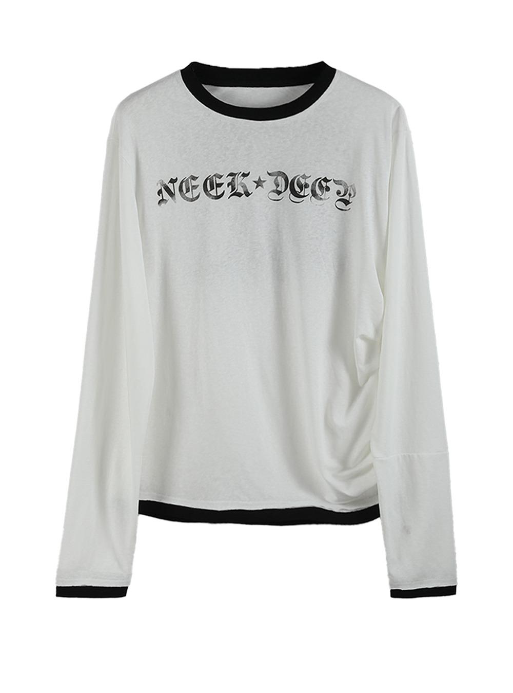 [no E mosen] NECKDEEP Printed Long Sleeve