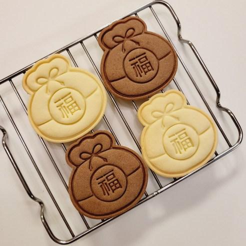 복주머니 쿠키커터 수제 베이커리 쿠키만들기, 사이즈 기본 (세로..., 1개 - 베이킹용품 | 쿠팡