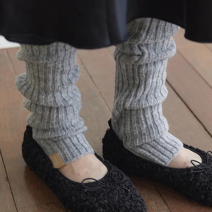 knit leg warmer (F001_grey)