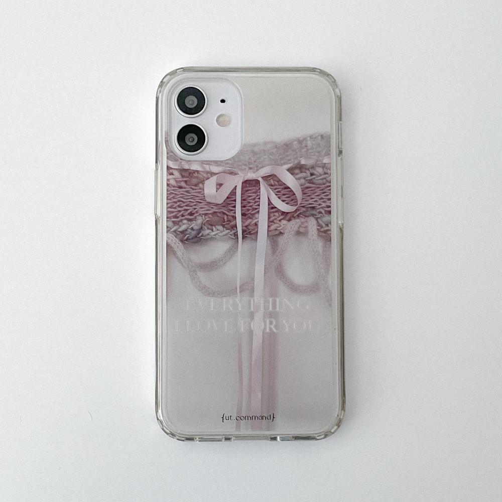 [utcommand] pink ribbon phone case