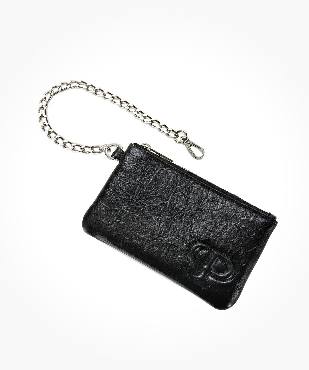 CP ZIPPER POUCH WALLET(BLACK PEPPER)
