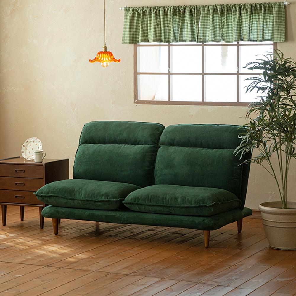 (4월특가) [쿠폰] [적립금 1만원+쿠폰] 장미맨숀 타스 코듀로이 빈티지 접이식 패브릭 소파 (~5/6)