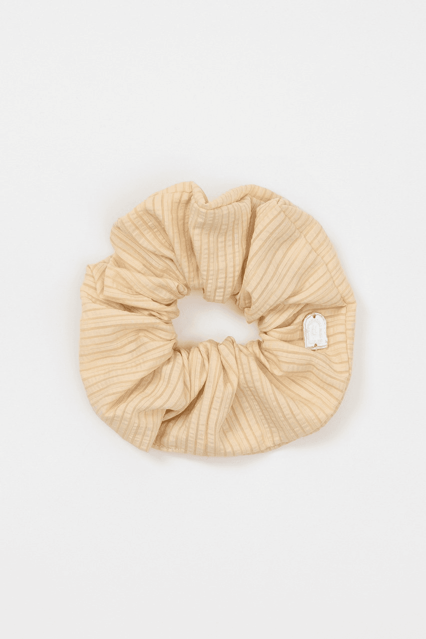 HOUSE LOGO SCRUNCH (BEIGE)