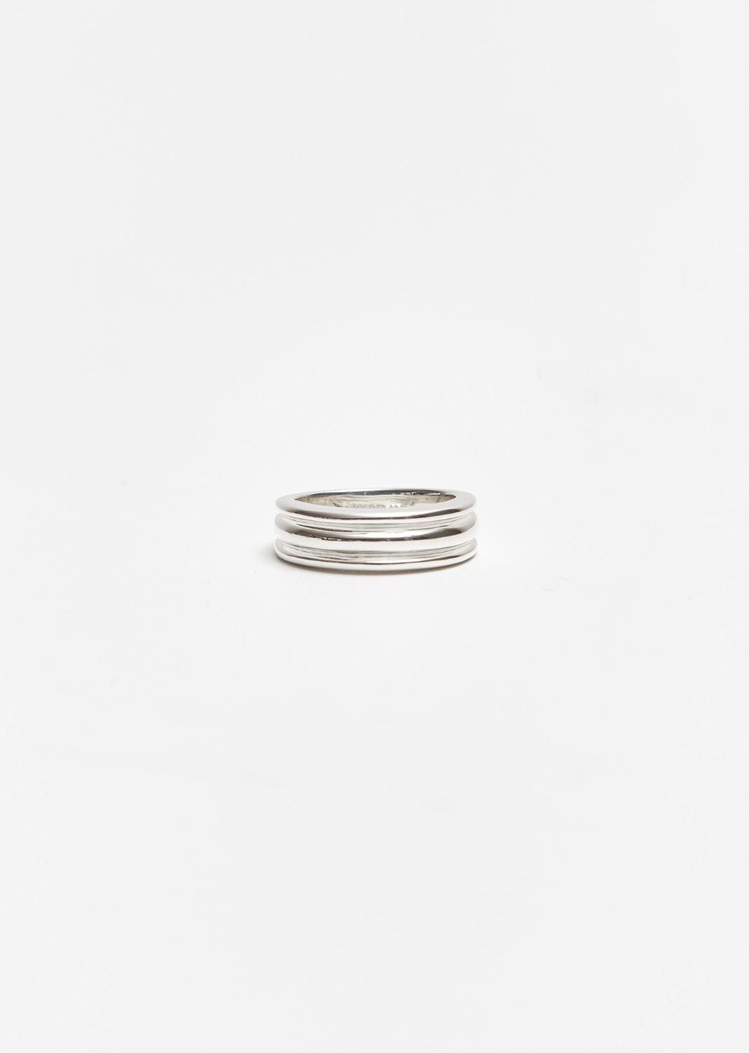 FLAT POTTERY VESSEL RING