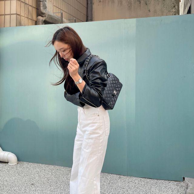 [꼭사세요/모델소장] 가을 크롭 레더 자켓 2color