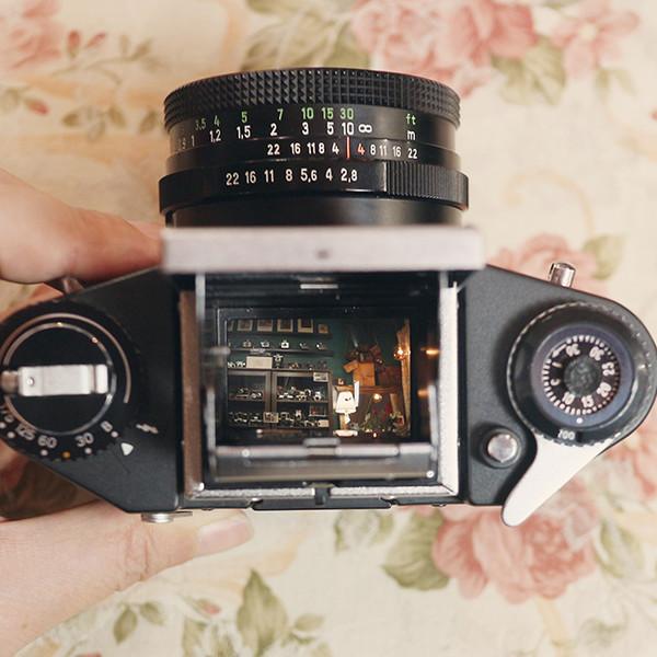 [수동] 내려다보고 촬영하는 EXA 1c 올블랙버전