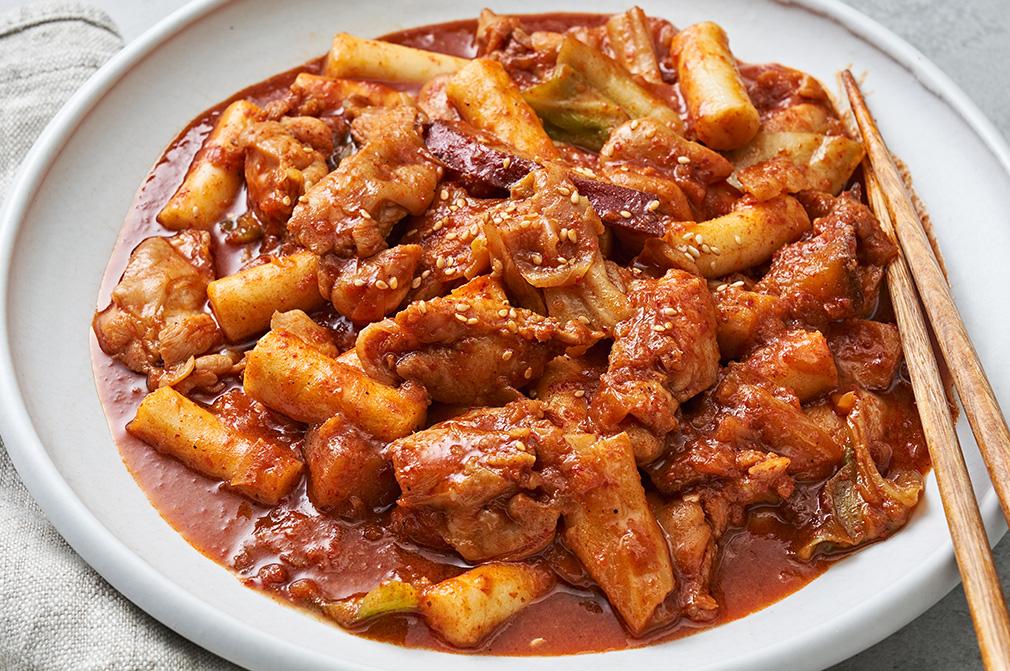 춘천 국물 닭갈비 떡볶이