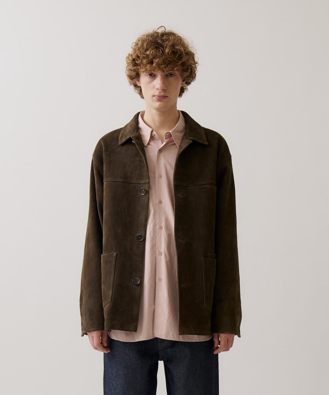 [2차 프리오더, 11/14 순차 발송] 스웨이드 초어 코트 / 고트 스킨, 2가지 색