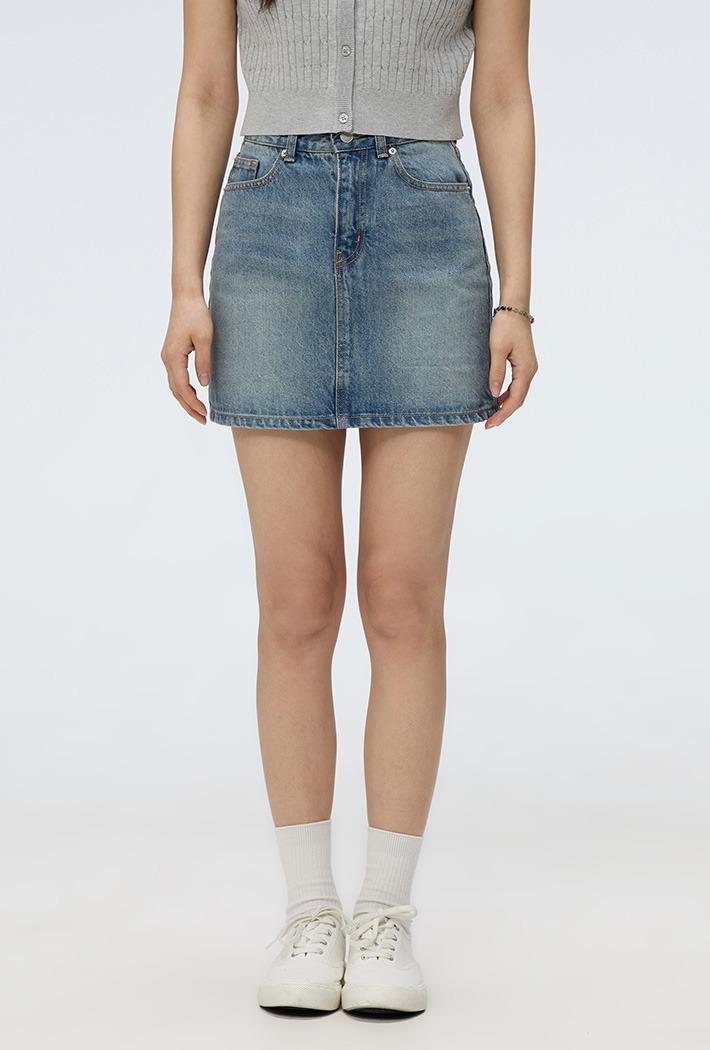데님 미니 스커트(LIGHT INDIGO)_SPWJF24G01