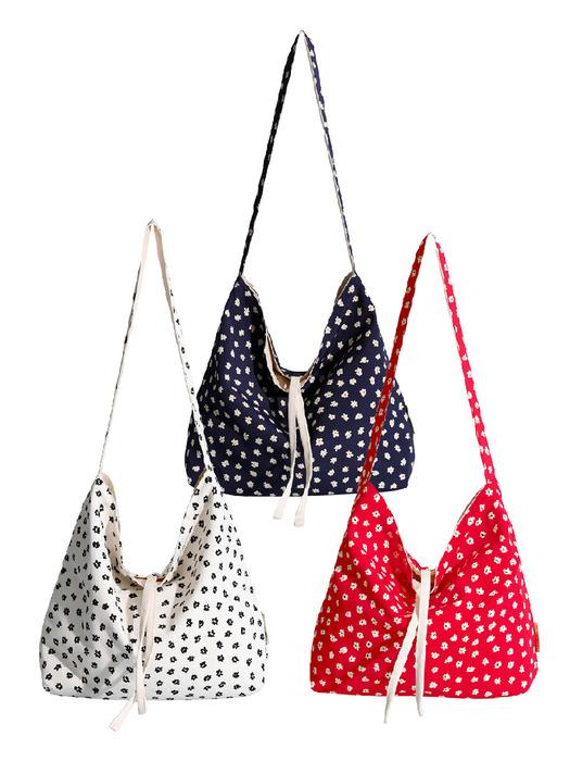 무지 이지 플로랄 양면 숄더백 - 3colors