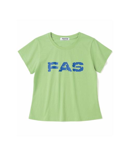 Star Block 1/2 Tee Lime Green