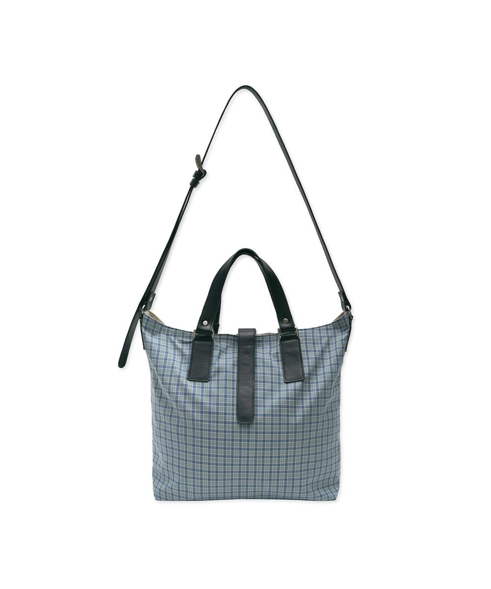 [exclusive] multi way bag (check blue)_9월26일 예약배송