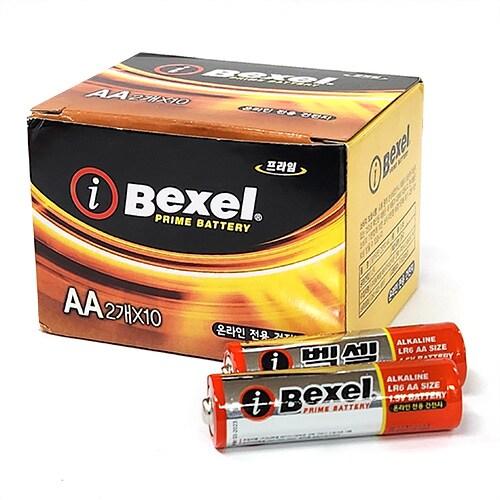 벡셀 아이벡셀 프라임 알카라인 AA (벌크) (20알)
