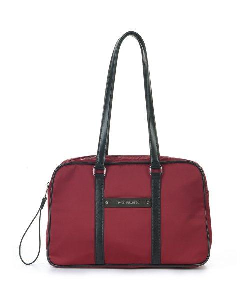 CRYSTAL NYLON COMBI BOSTON BAG_LADYBUG