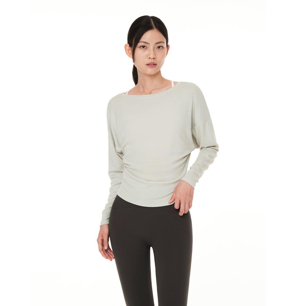 올데이 소프트 보트넥 롱슬리브