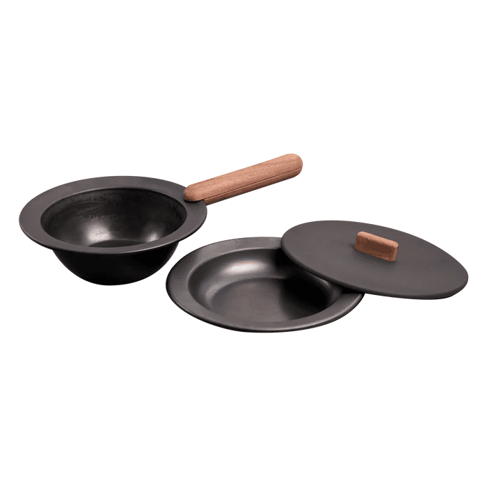 FRYING PAN JIU + POD + LID HANDLE SET