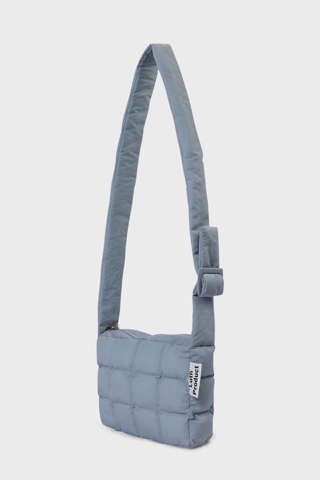 Chocolate Cross 패딩백 _ Dusty Blue (M)