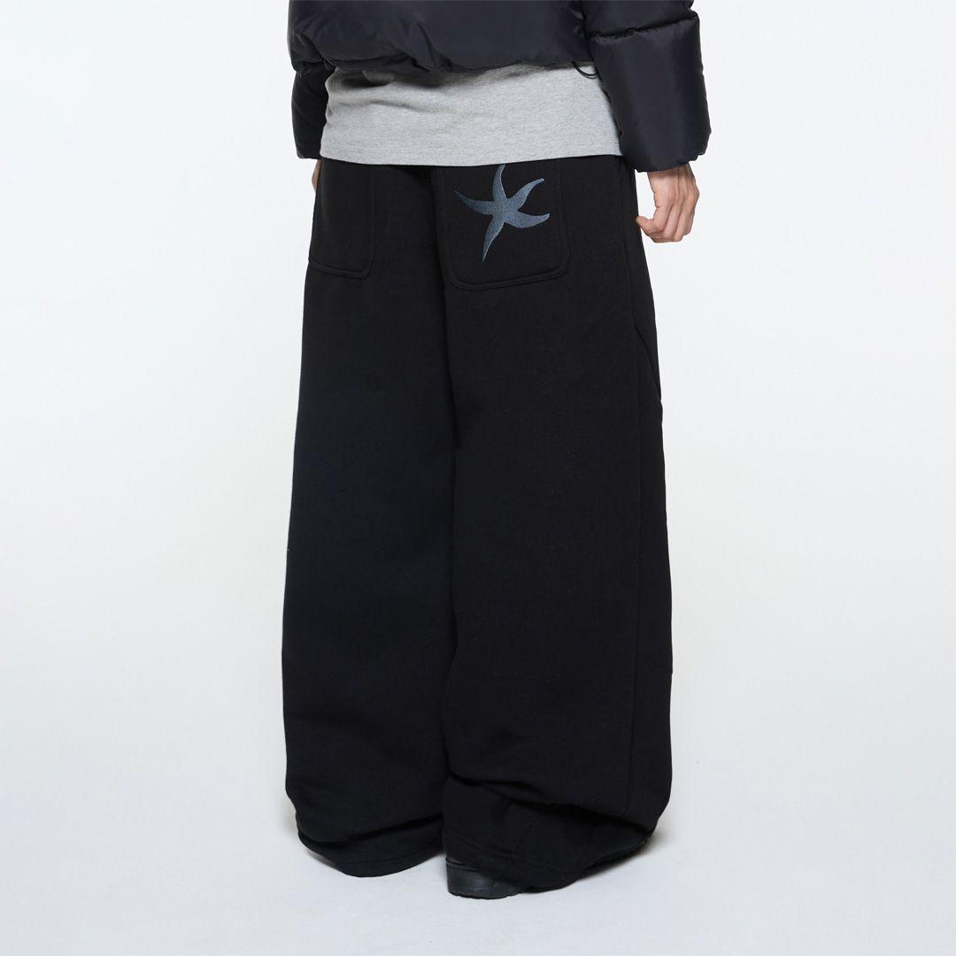TCM starfish sweat pants (black)