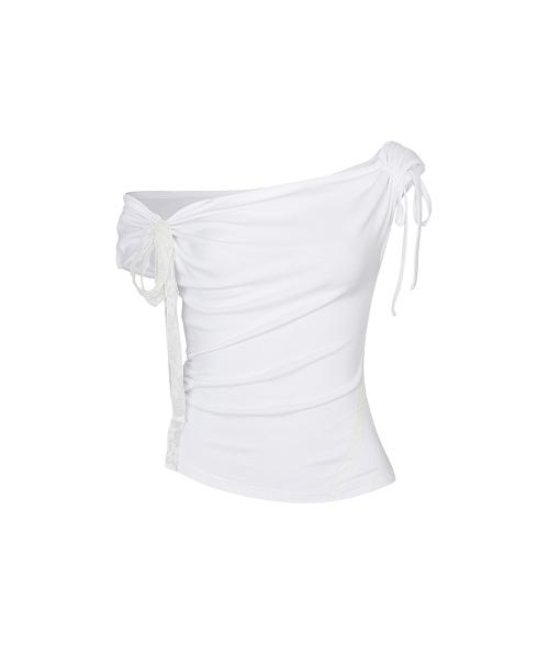 ANGEL STRAP TOP white