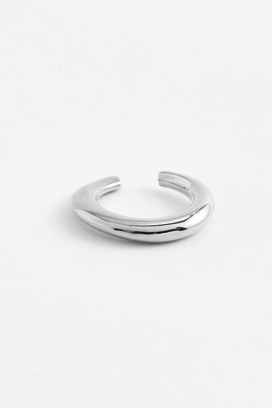 #204 Silver  Basic Earcuff_925 실버 라운드 베이직 이어커프