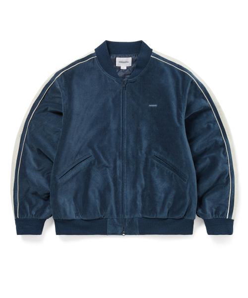 Velvet Track Jacket Blue