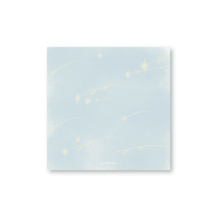 Blue sky, stars, stars