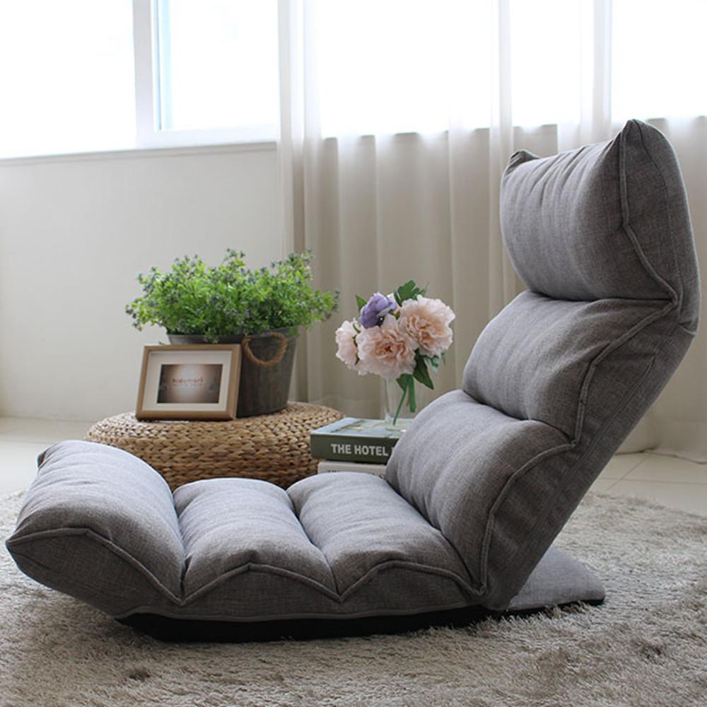 히다마리 허리편한 1인용 리클라이너 등받이 쿠션 좌식소파