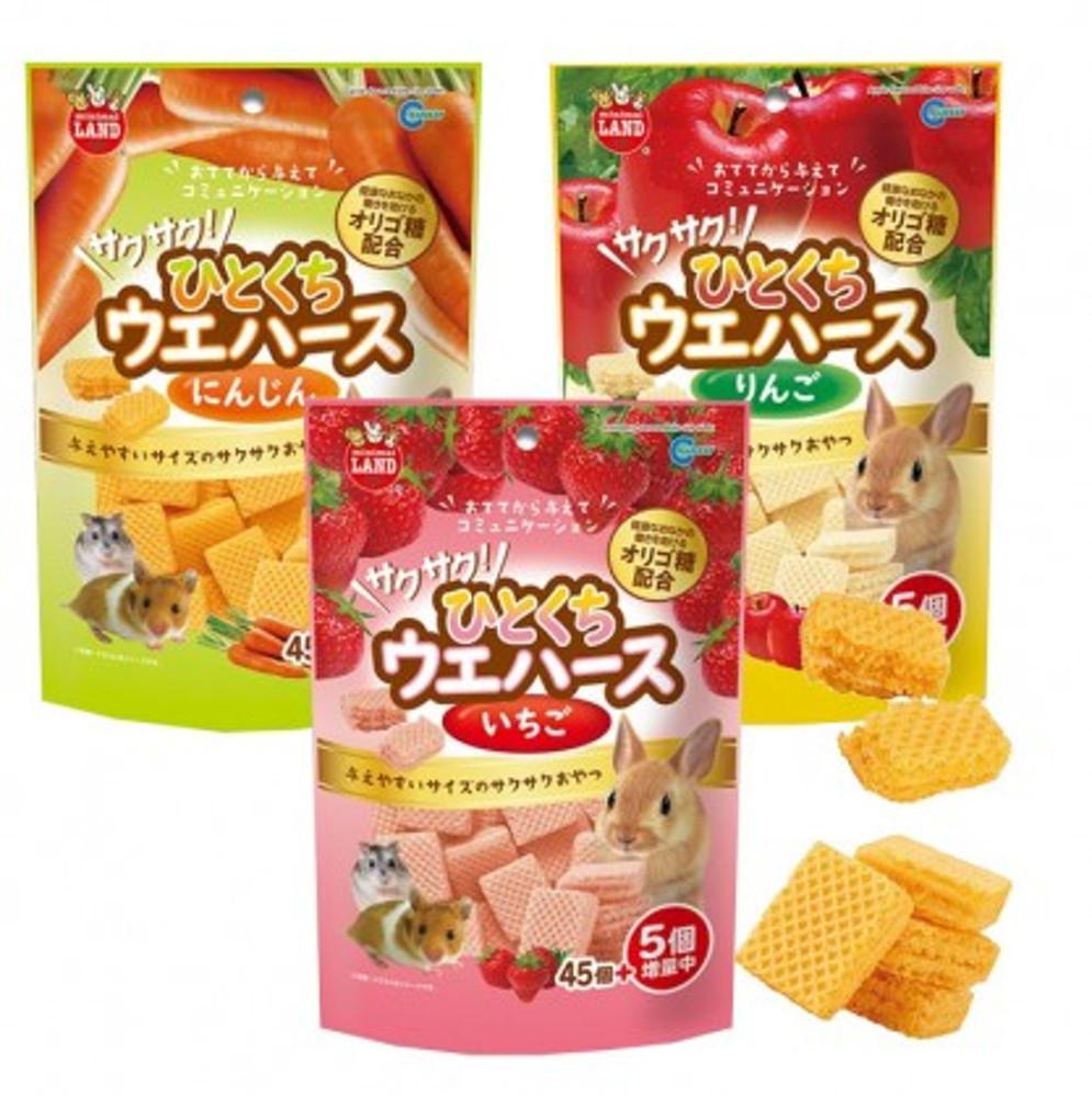 마루칸 쁘띠큐브 웨하스 110g 완품 / 햄스터 간식 기니피그 토끼 먹이 밥