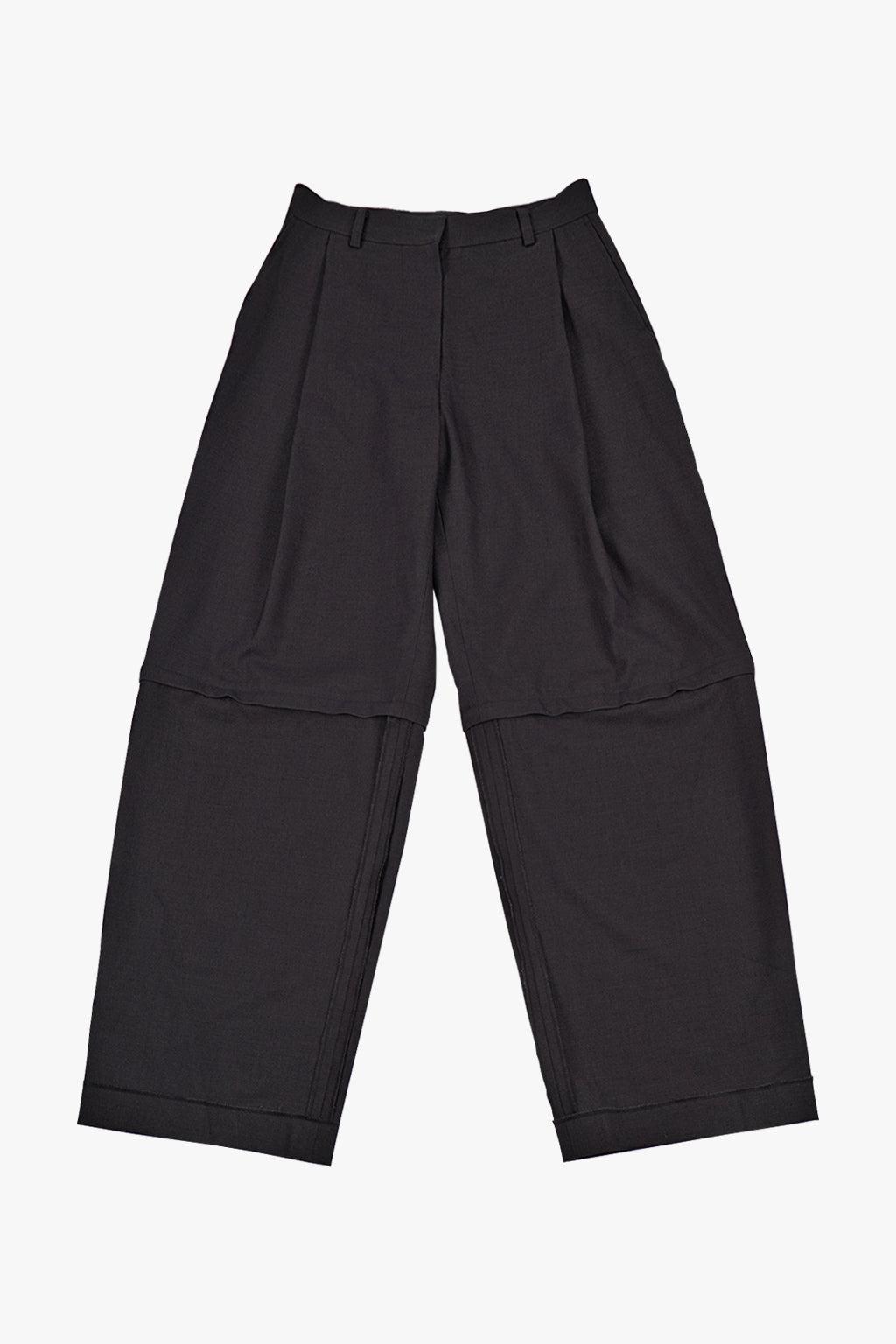 [9월 3주차 발송] 2 PARTS WOOL PANTS / CHARCOAL