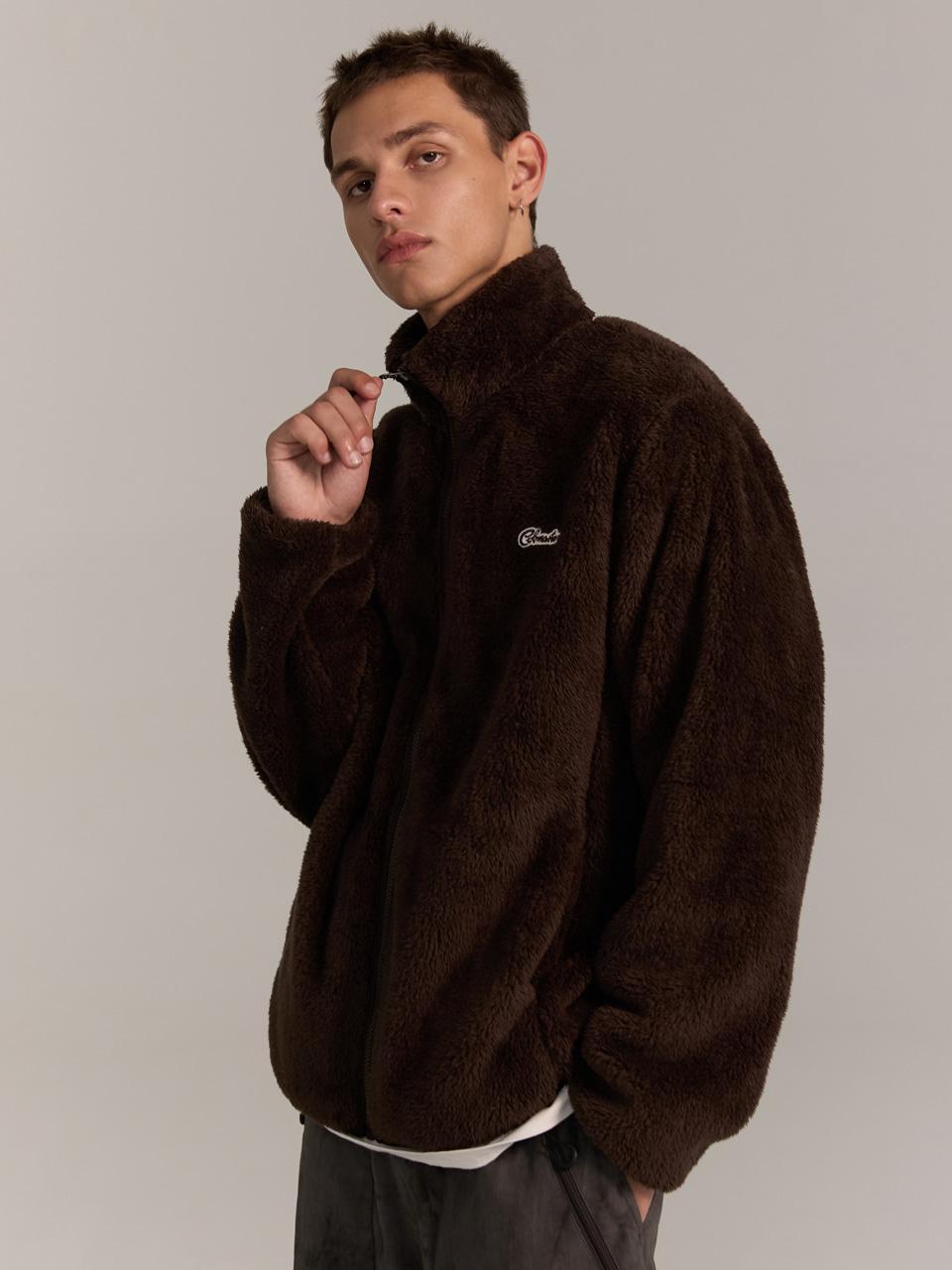 HIKERS MID LAYER FLEECE JACKET [DEEP BROWN] | (주)원더플레이스