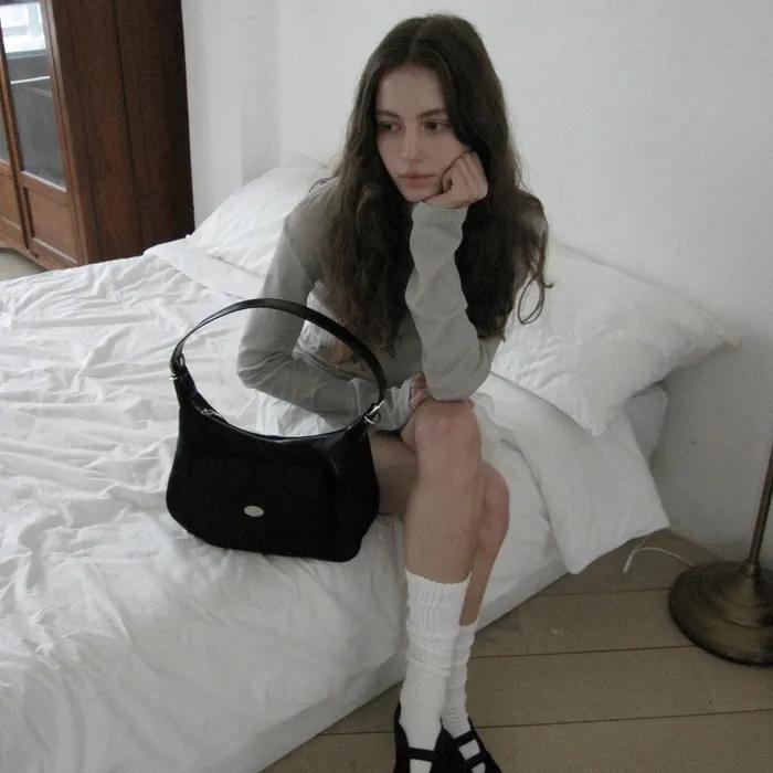 Pope Two Ways Cross Bag / Black(Nylon)