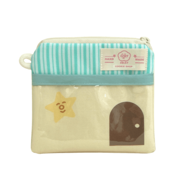 [코지데이지] 쿠키샵 사각 카드파우치